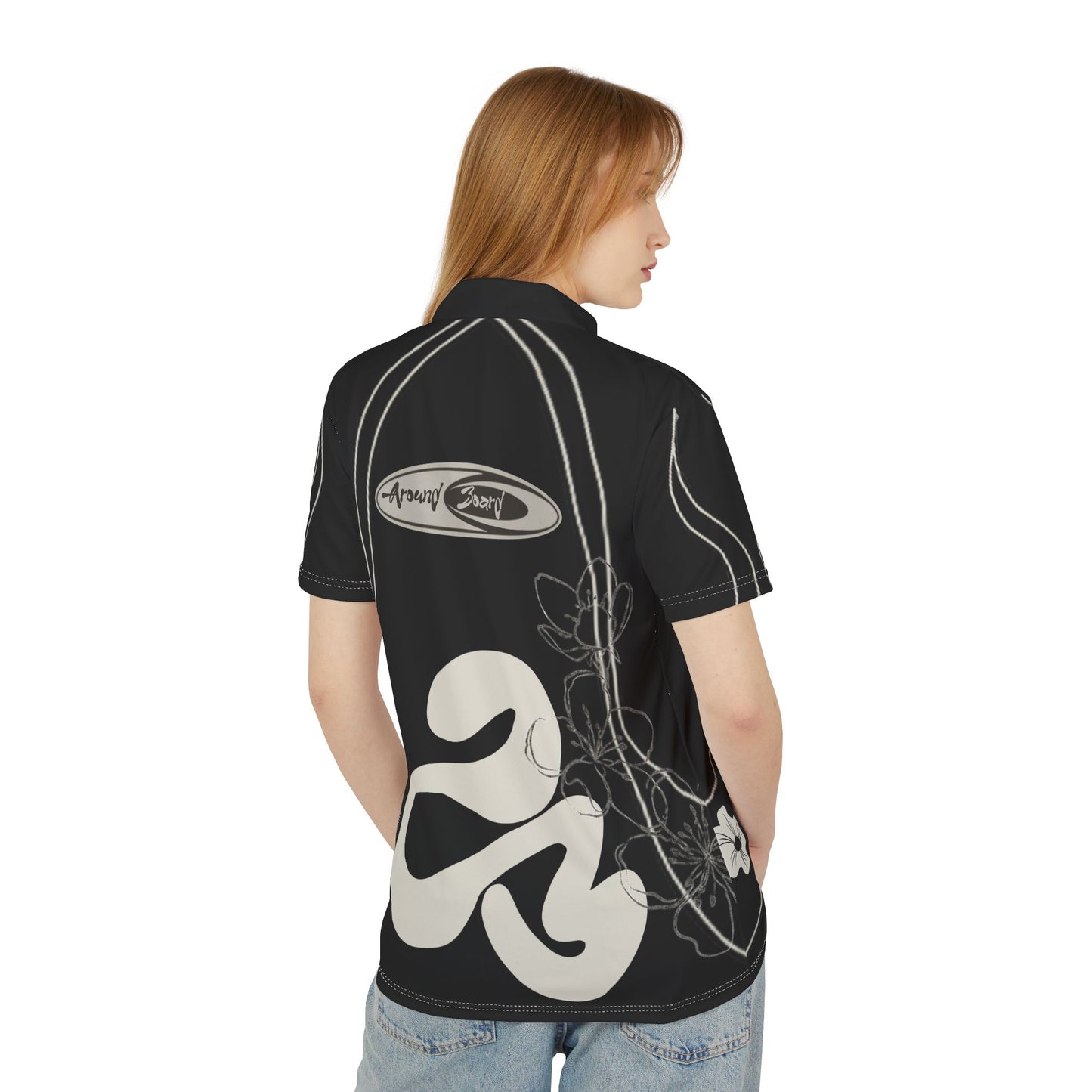 Polo Shirt flora2