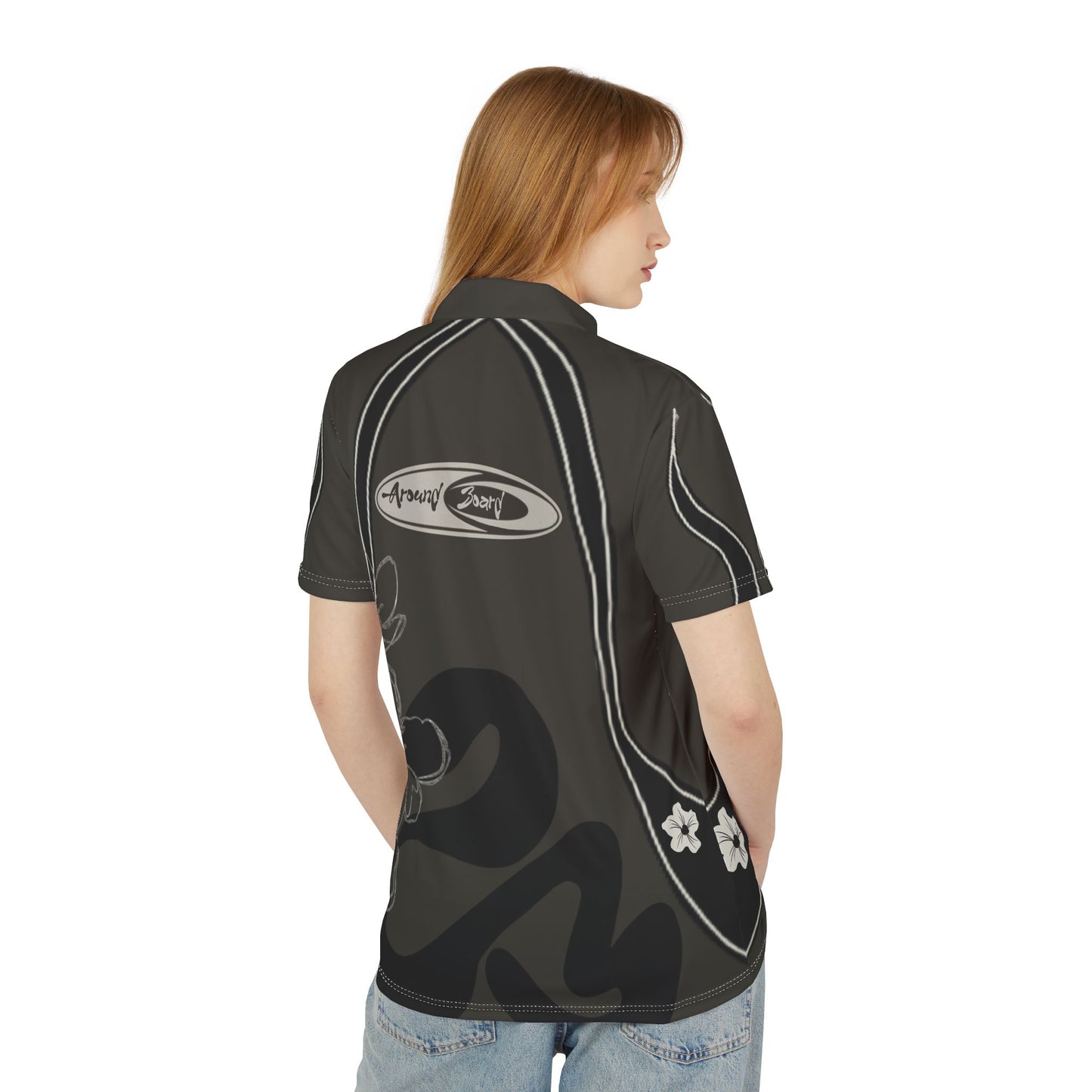 Polo Shirt flora2