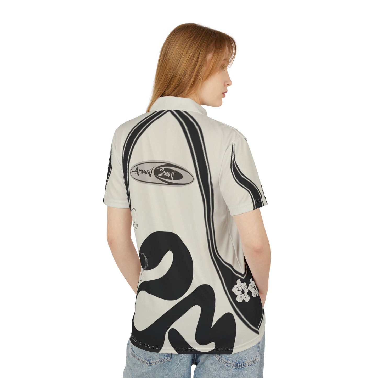 Polo Shirt flora2