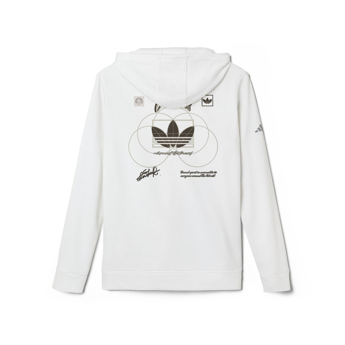 adidas® Unisex Fleece Hoodie