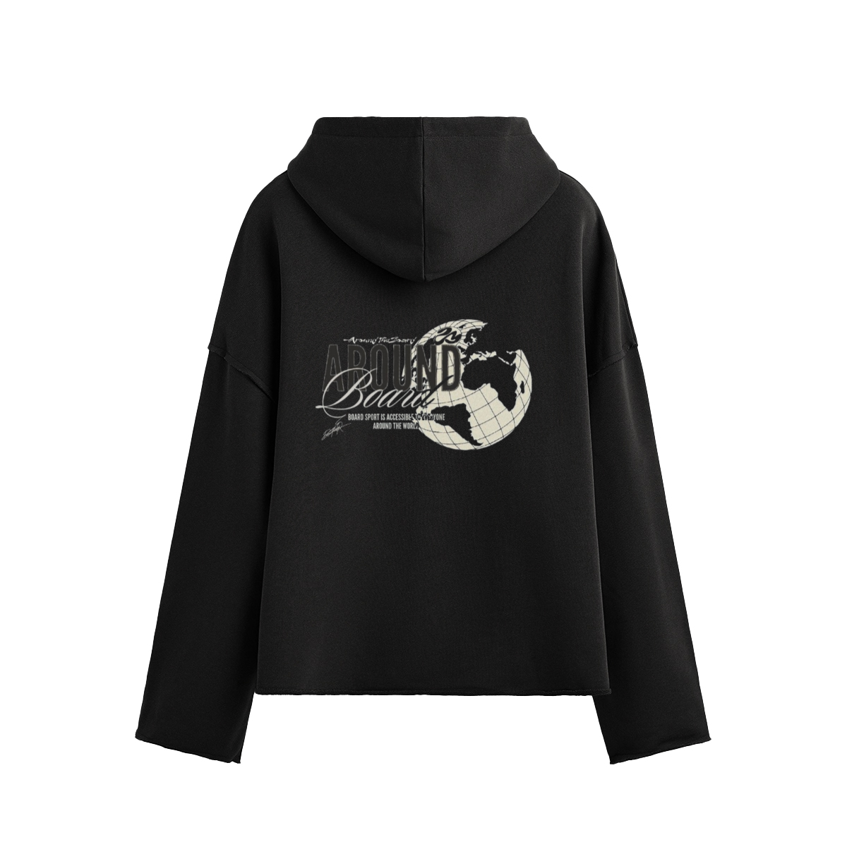 Unisex Boxy Hoodie（460GSM)